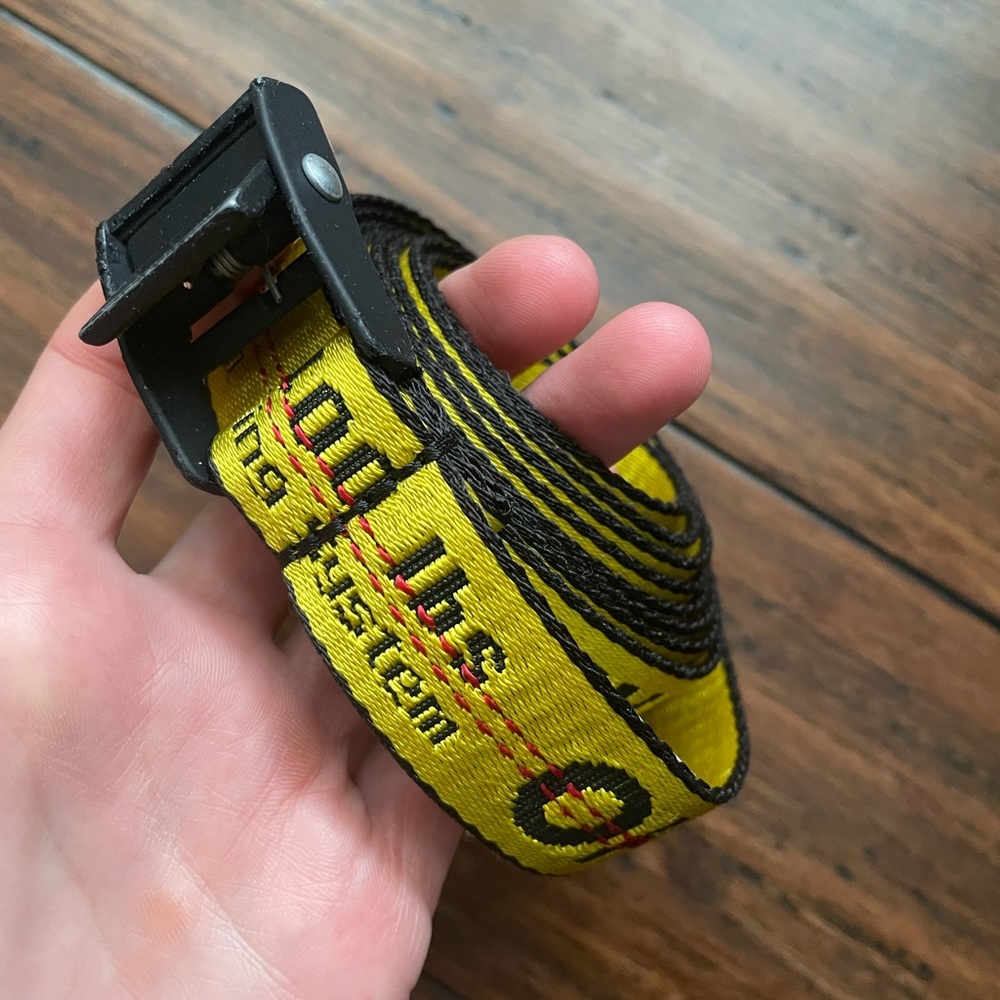 Off white belt